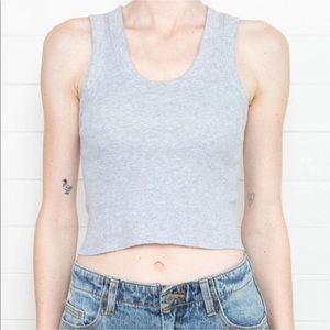 Brandy Melville Gray Connor Tank